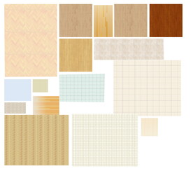 地面材质高清彩平素材PSD