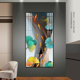 抽象现代客厅玄关装饰画床头画