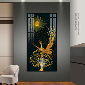 抽象客厅玄关装饰画卧室床头挂画