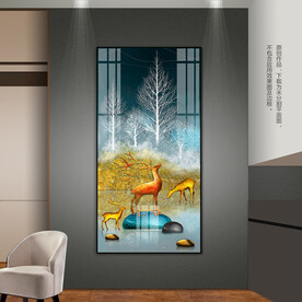 轻奢现代客厅玄关装饰画床头挂画