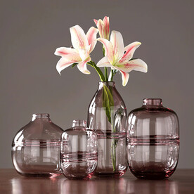 装饰画 花瓶 百合