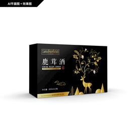 鹿茸酒礼盒