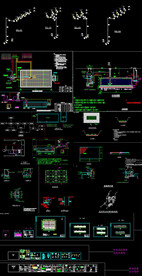 智能温室大棚CAD图纸