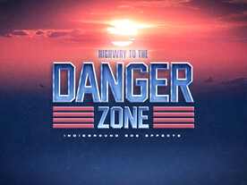 蒸汽波字体可替换海报模板系列