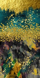 抽象油画