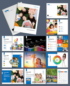 幼儿园招生宣传画册