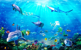 海洋世界海底世界3D海底