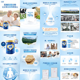 牛奶蛋白粉营养粉详情页