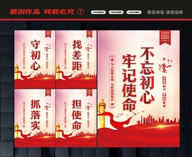 不忘初心标语