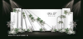 高级感白色婚礼