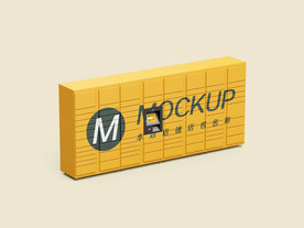 丰巢快递柜画面样机