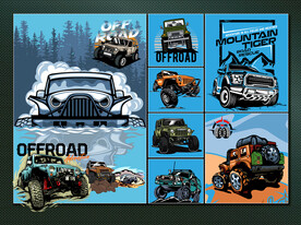 矢量越野竞技文化系列