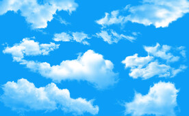 蓝天白云