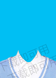 证件照女生衬衫