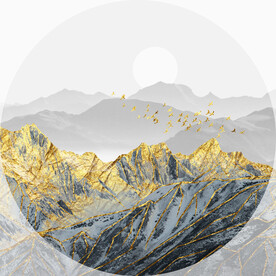 装饰画 晶瓷画 新中式