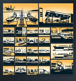 矢量能源开采输送工程系列