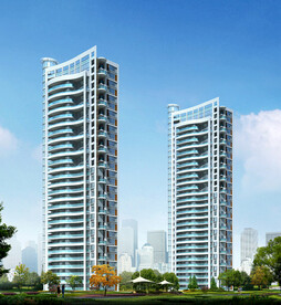 高层住宅效果图