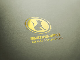 品牌logo金色样机