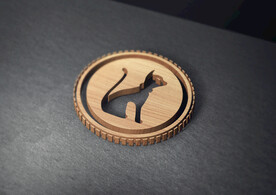 品牌logo木质木头样机