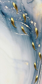 装饰画 晶瓷画 鱼