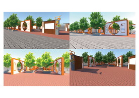 公共休闲文化长廊