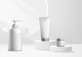 白色产品展示台