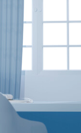 室内家居窗C4D建模渲染场景图