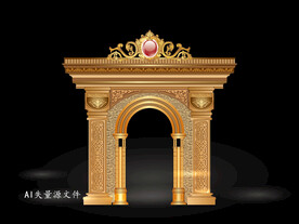 欧式拱门 