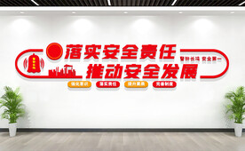 安全生产标语文化墙