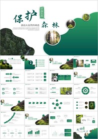 环保森林湿地环境保护生态ppt
