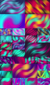 4K高清抽象渐变元素背景视频