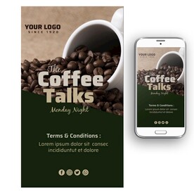 咖啡饮品海报