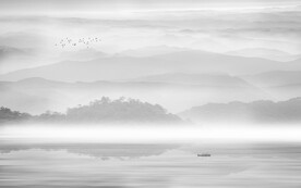 水墨新中式山水画