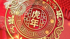 虎年春晚新年喜庆