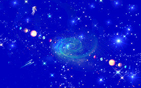 蓝色星空