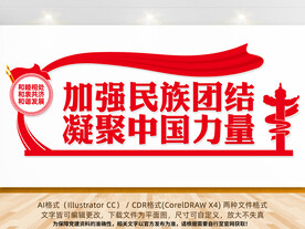 民族团结文化墙