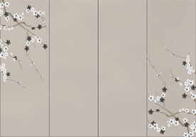 新中式花鸟硬包