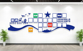 警营风采文化墙