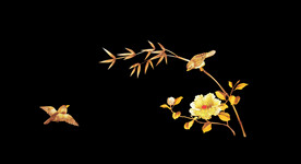 高清分层透明底腰线打印图