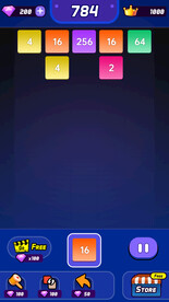 2048创意小游戏分层psd