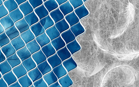 立体几何羽毛地毯