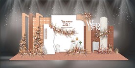 摩洛哥元素&莫兰迪色婚礼留影区