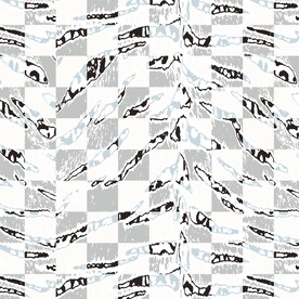 棋盘格雪山 通道分层