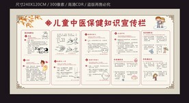 儿童中医保健宣传栏