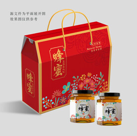 蜂蜜礼盒包装