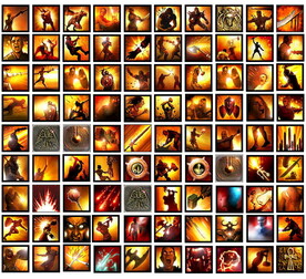 游戏图标技能图标高清素材