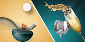 晶瓷画抽象画餐厅餐具