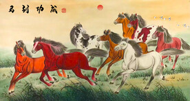八骏马