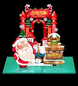 圣诞美陈堆头