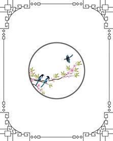 高清分层透明底推拉门打印图